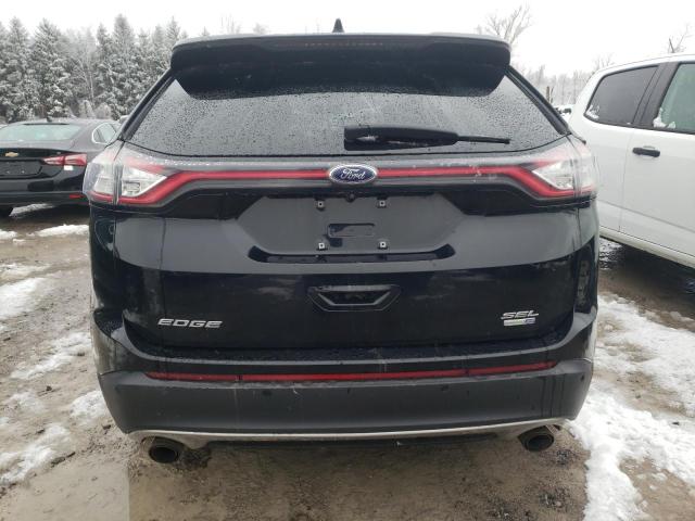 Lot #2472813135 2017 FORD EDGE SEL salvage car