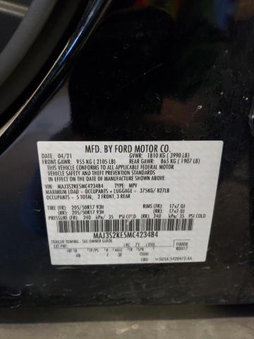 MAJ3S2KE5MC423484 | 2021 FORD ECOSPORT T