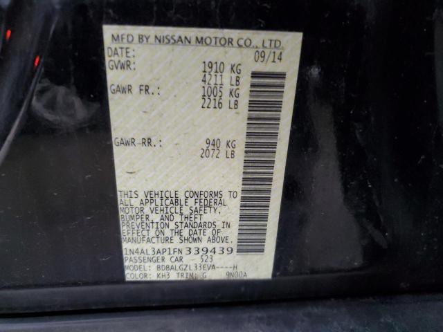 1N4AL3AP1FN339439 | 2015 NISSAN ALTIMA 2.5