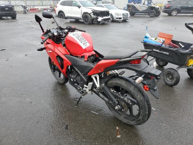 2013 HONDA CBR250 R MLHMC4101D5300120