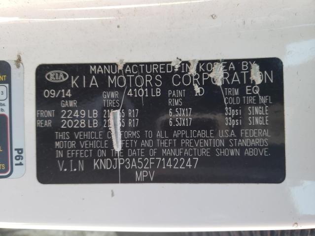 KNDJP3A52F7142247 | 2015 KIA SOUL +