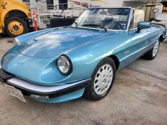 1989 Alfa Romeo Spider Veloce VIN: ZARBA5587K1066209 Lot: 39019964