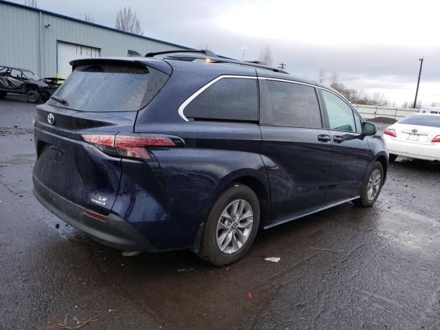 5TDBSKFC8NS063030 | 2022 TOYOTA SIENNA LE