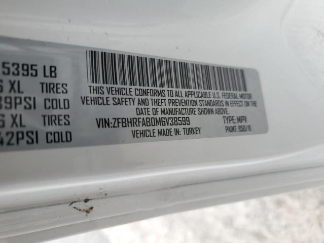 2021 RAM PROMASTER - ZFBHRFAB0M6V38599