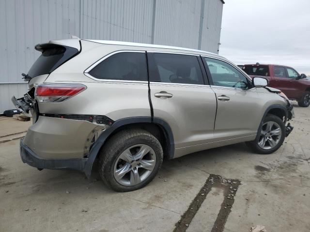 VIN 5TDDKRFH3ES039876 2014 Toyota Highlander, Limited no.3