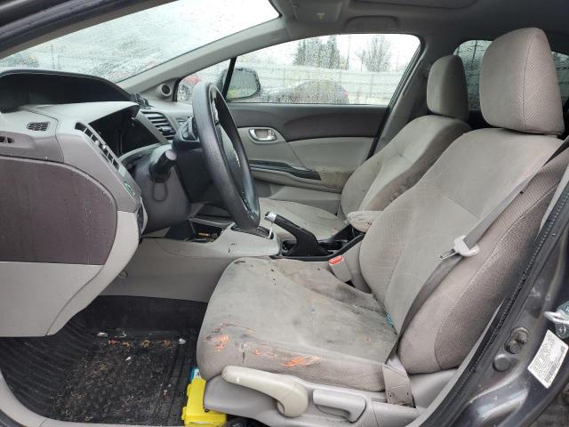 Image 7 of 2012 Honda Civic salvage vehicle - Lot #36926904 at Copart