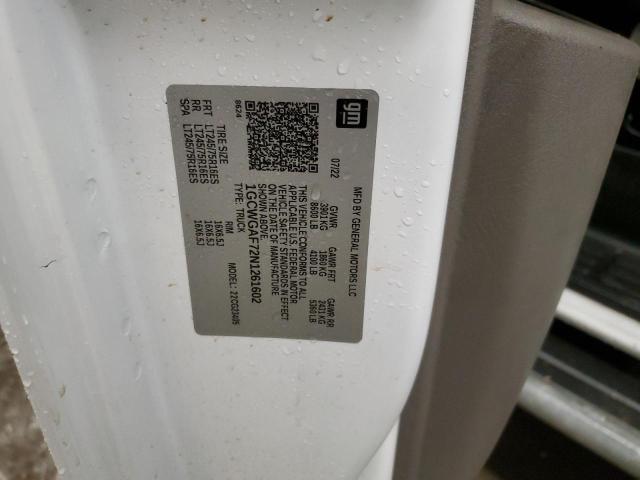 2022 CHEVROLET EXPRESS 15 1GCWGAF72N1261602