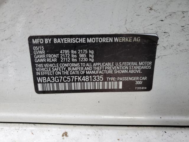 WBA3G7C57FK481335 | 2015 BMW 328 XI