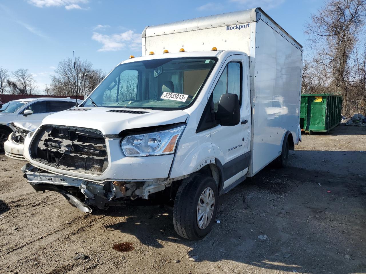 VIN: 1FDBW7PM4KKB40788 2019 FORD TRANSIT