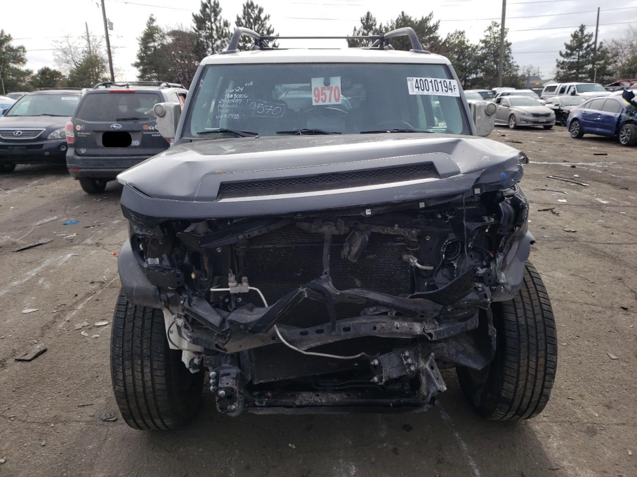 2013 Toyota Fj Cruiser vin: JTEBU4BF2DK152938