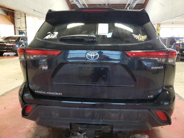 VIN 5TDBBRCH9MS524050 2021 Toyota Highlander, Hybri... no.6