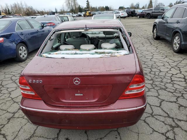 2002 Mercedes-Benz C 320 VIN: WDBRF64J72F147801 Lot: 40413774
