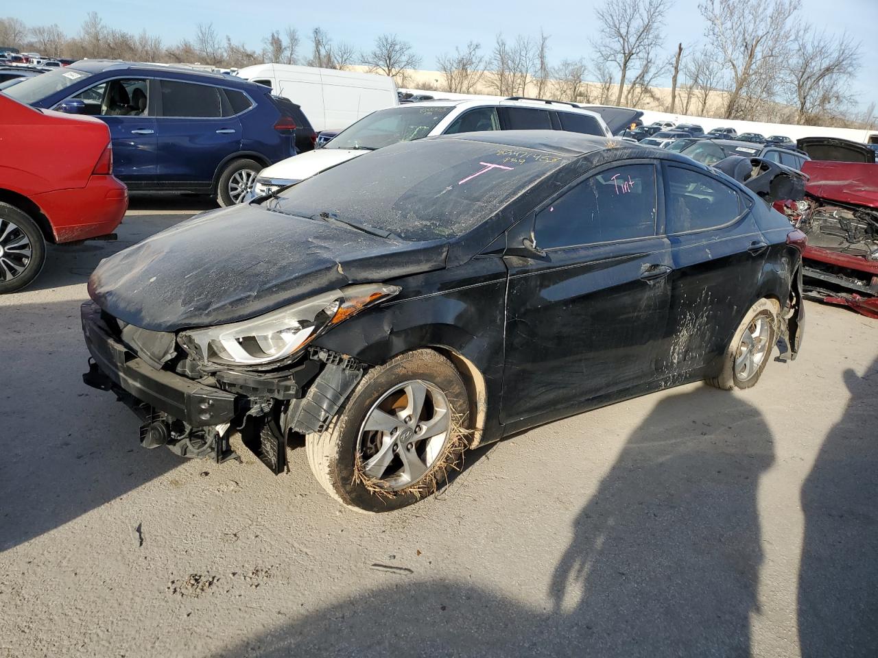 2014 Hyundai Elantra Se vin: 5NPDH4AE9EH535835