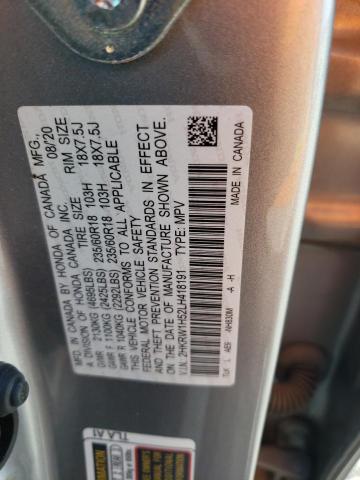 2HKRW1H52LH418191 | 2020 HONDA CR-V EX