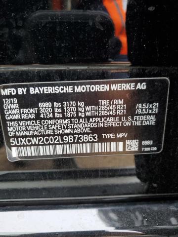 VIN 5UXCW2C02L9B73863 2020 BMW X7, Xdrive40I no.13