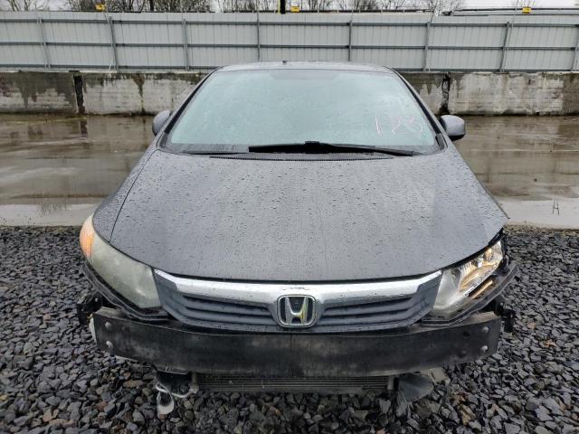 Image 5 of 2012 Honda Civic salvage vehicle - Lot #36926904 at Copart