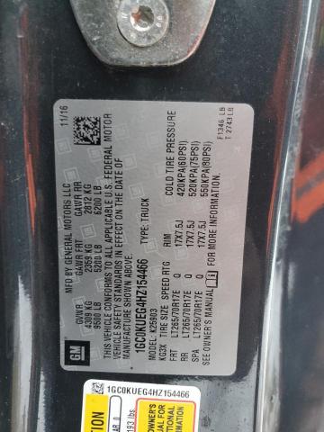 2017 CHEVROLET 2500 1GC0KUEG4HZ154466