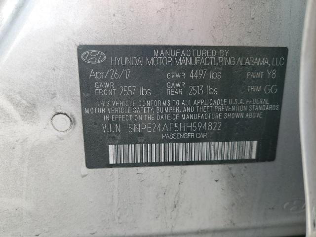 2017 HYUNDAI SONATA SE - 5NPE24AF5HH594822