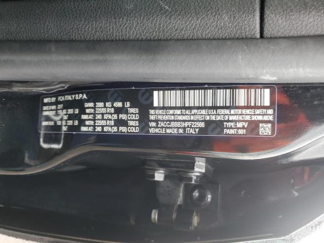 2017 JEEP RENEGADE ZACCJBBB3HPF22566