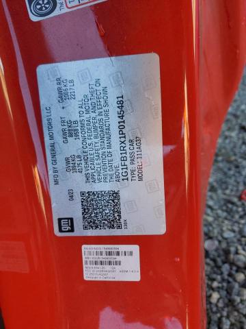 2023 CHEVROLET CAMARO LS - 1G1FB1RX1P0145481