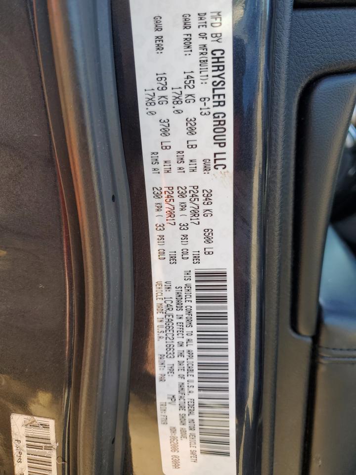 1C4RJEAG6EC216633 2014 Jeep Grand Cherokee Laredo