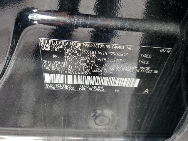 2018 TOYOTA RAV4 LE 2T3ZFREV4JW463514