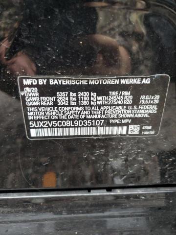 2020 BMW X4 XDRIVEM - 5UX2V5C08L9D35107