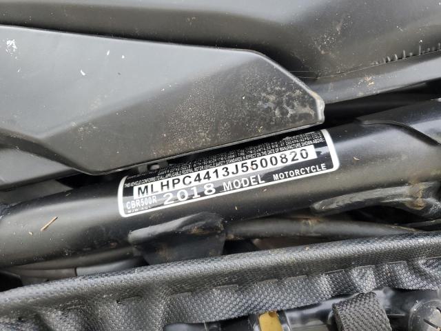 2018 HONDA CBR500 R MLHPC4413J5500820