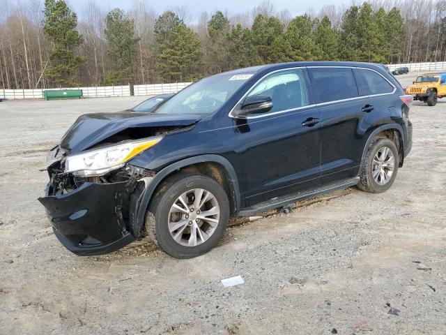 VIN 5TDZKRFHXES007092 2014 Toyota Highlander, LE no.1