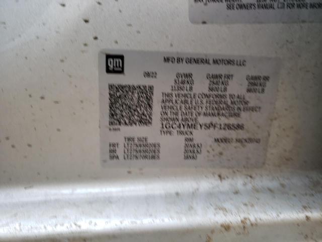 2023 CHEVROLET 2500 HD 1GC4YMEY5PF126586