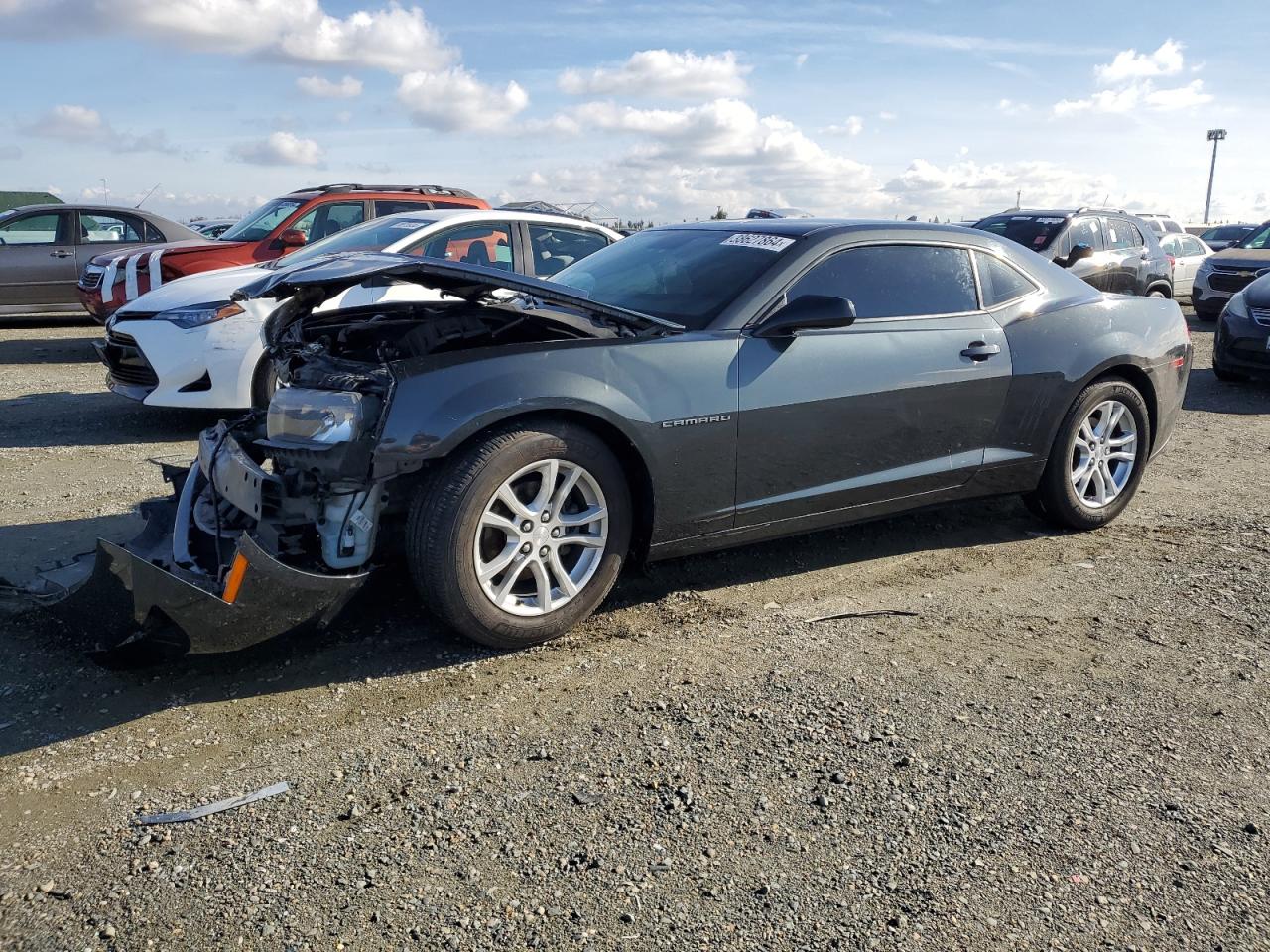 2G1FE1E30E9284157 2014 Chevrolet Camaro Ls