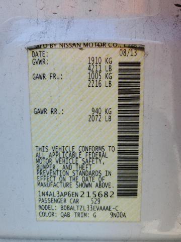 1N4AL3AP6EN215682 Nissan ALTIMA 2.5