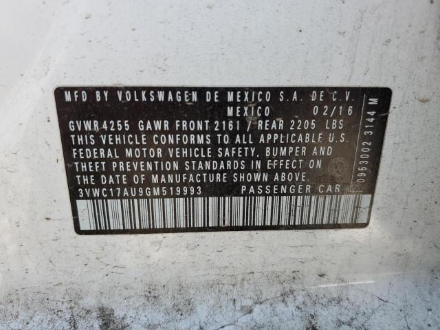 2016 VOLKSWAGEN GOLF SPORT - 3VWC17AU9GM519993