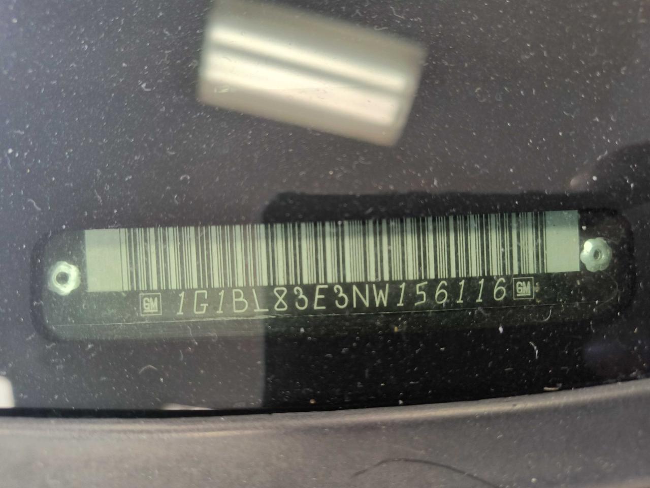 1G1BL83E3NW156116 1992 Chevrolet Caprice