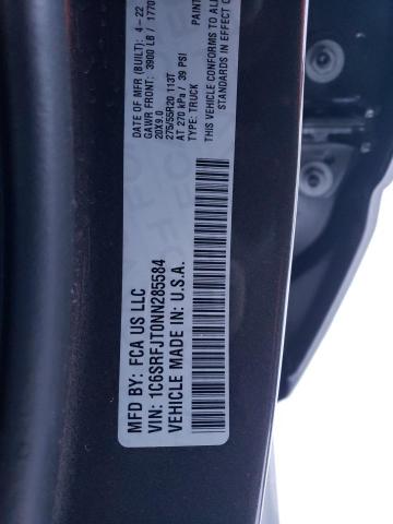 2022 RAM 1500 LARAM - 1C6SRFJT0NN285584