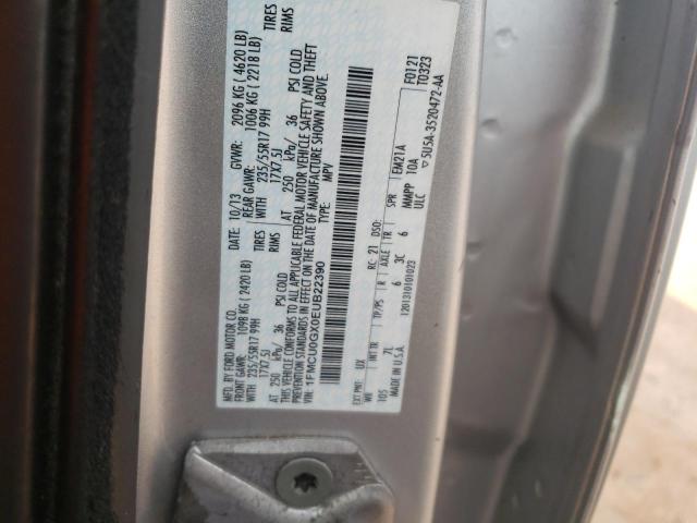 1FMCU0GX0EUB22390 | 2014 FORD ESCAPE SE