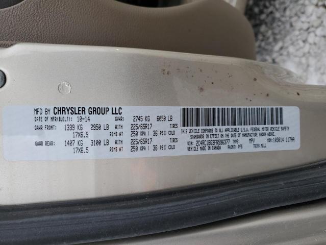 2C4RC1BG3FR596377 | 2015 CHRYSLER TOWN and COU