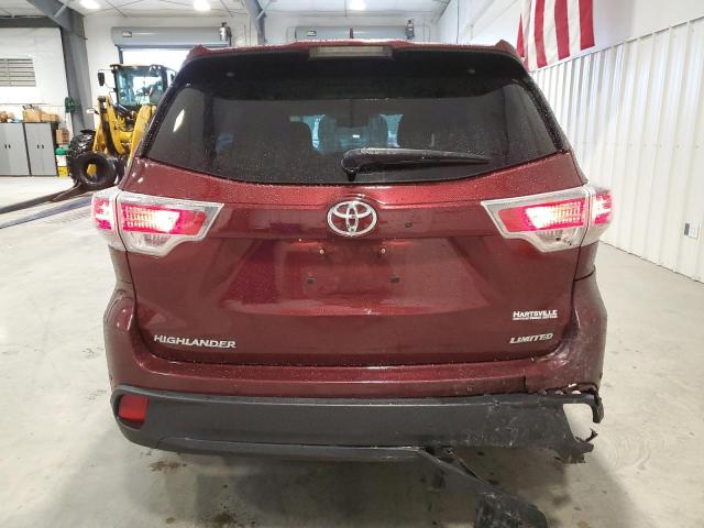 VIN 5TDYKRFH3FS082584 2015 Toyota Highlander, Limited no.6