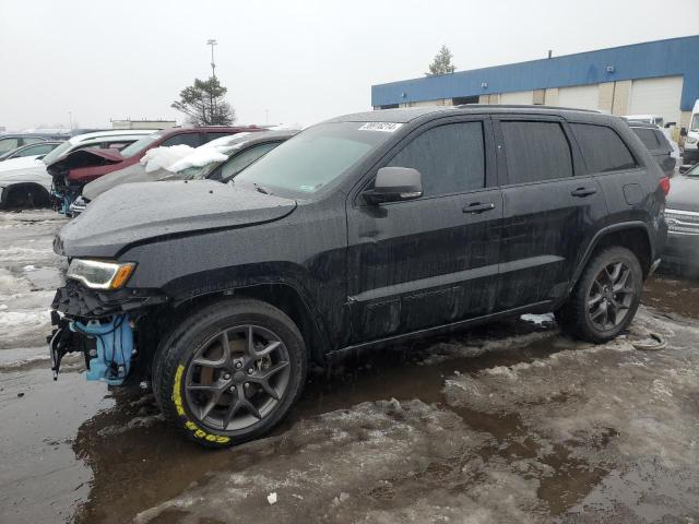 Lot #2425503734 2021 JEEP GRAND CHER salvage car