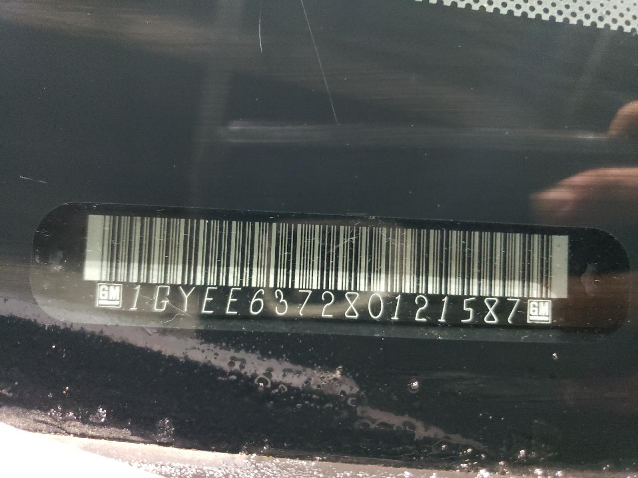 1GYEE637280121587 2008 Cadillac Srx