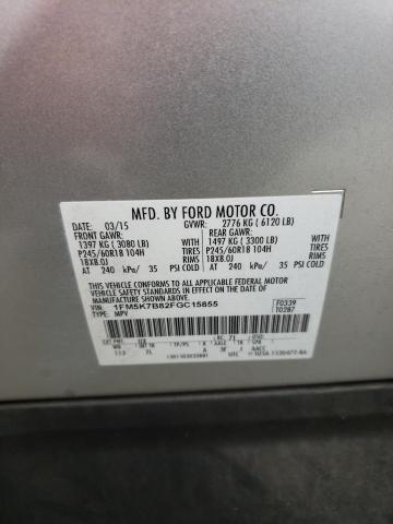 1FM5K7B82FGC15855 2015 Ford Explorer