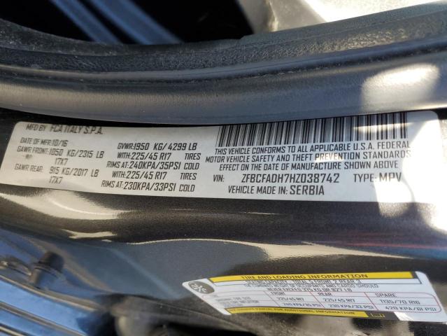 2017 FIAT 500L TREKK ZFBCFADH7HZ038742