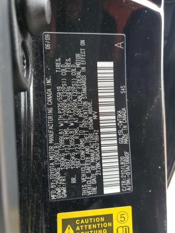 2010 Lexus Rx 350 VIN: 2T2BK1BA5AC018642 Lot: 37235574