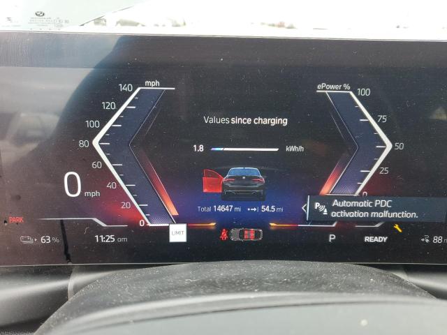 2023 BMW I4 EDRIVE3 WBY43AW09PFR32323