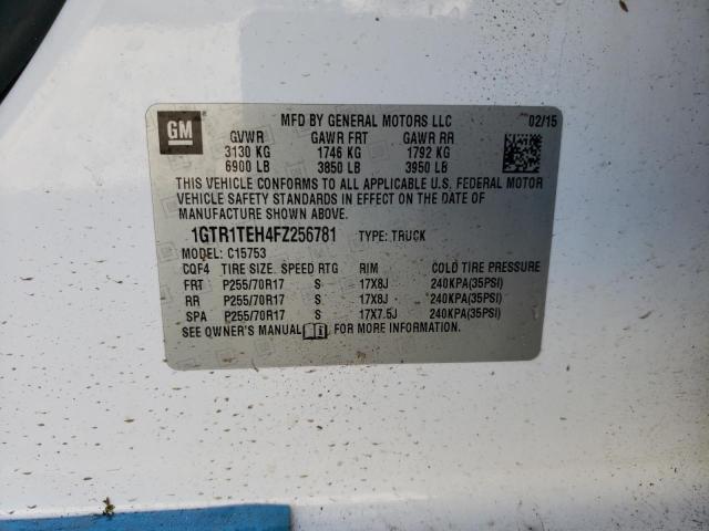 2015 GMC SIERRA C15 - 1GTR1TEH4FZ256781
