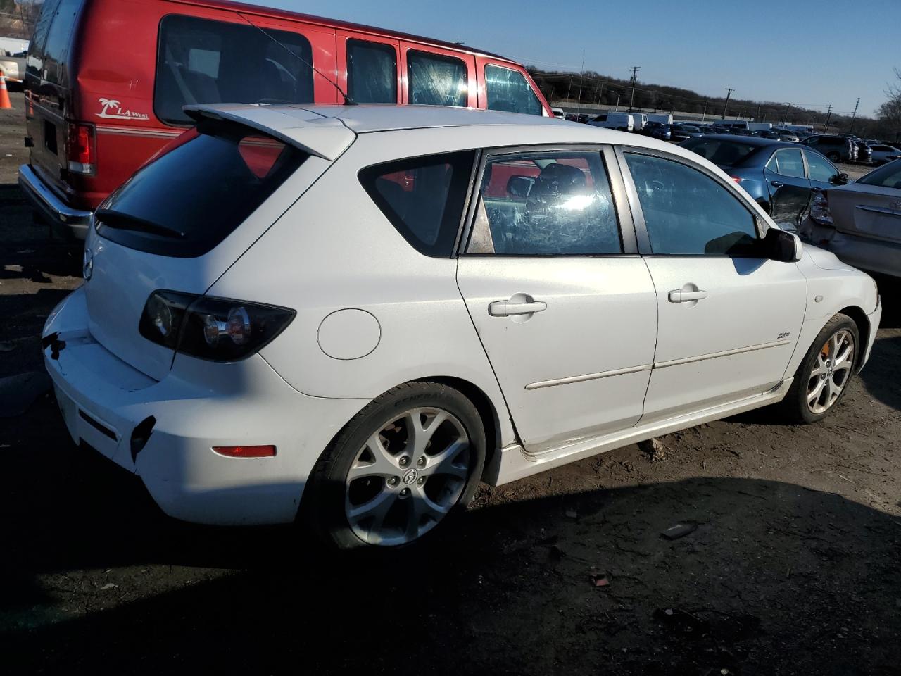 JM1BK344981855755 2008 Mazda 3 Hatchback