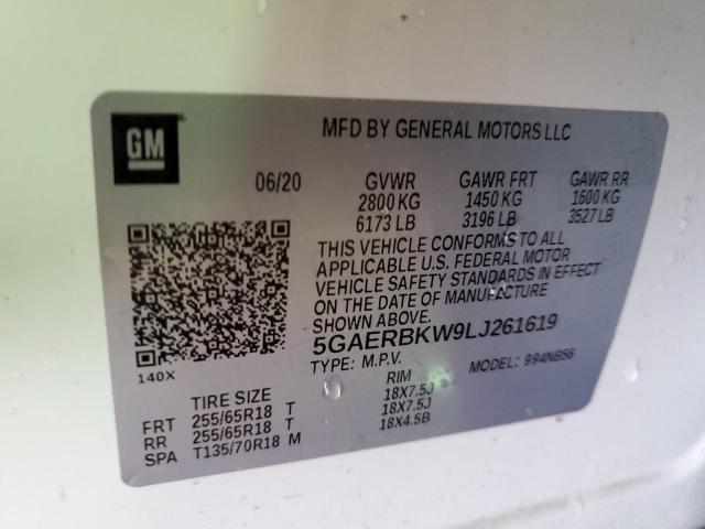 2020 BUICK ENCLAVE ES - 5GAERBKW9LJ261619
