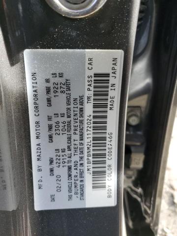 JM1BPBNM2L1172024 | 2020 MAZDA 3 PREMIUM