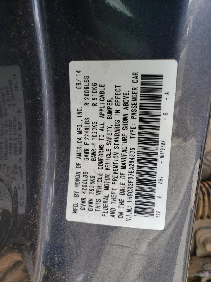 1HGCR2F37EA294936 2014 Honda Accord Lx