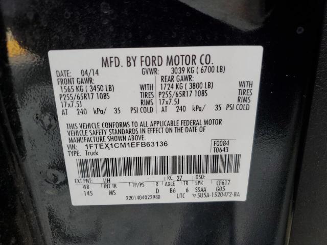 1FTEX1CM1EFB63136 | 2014 FORD F150 SUPER